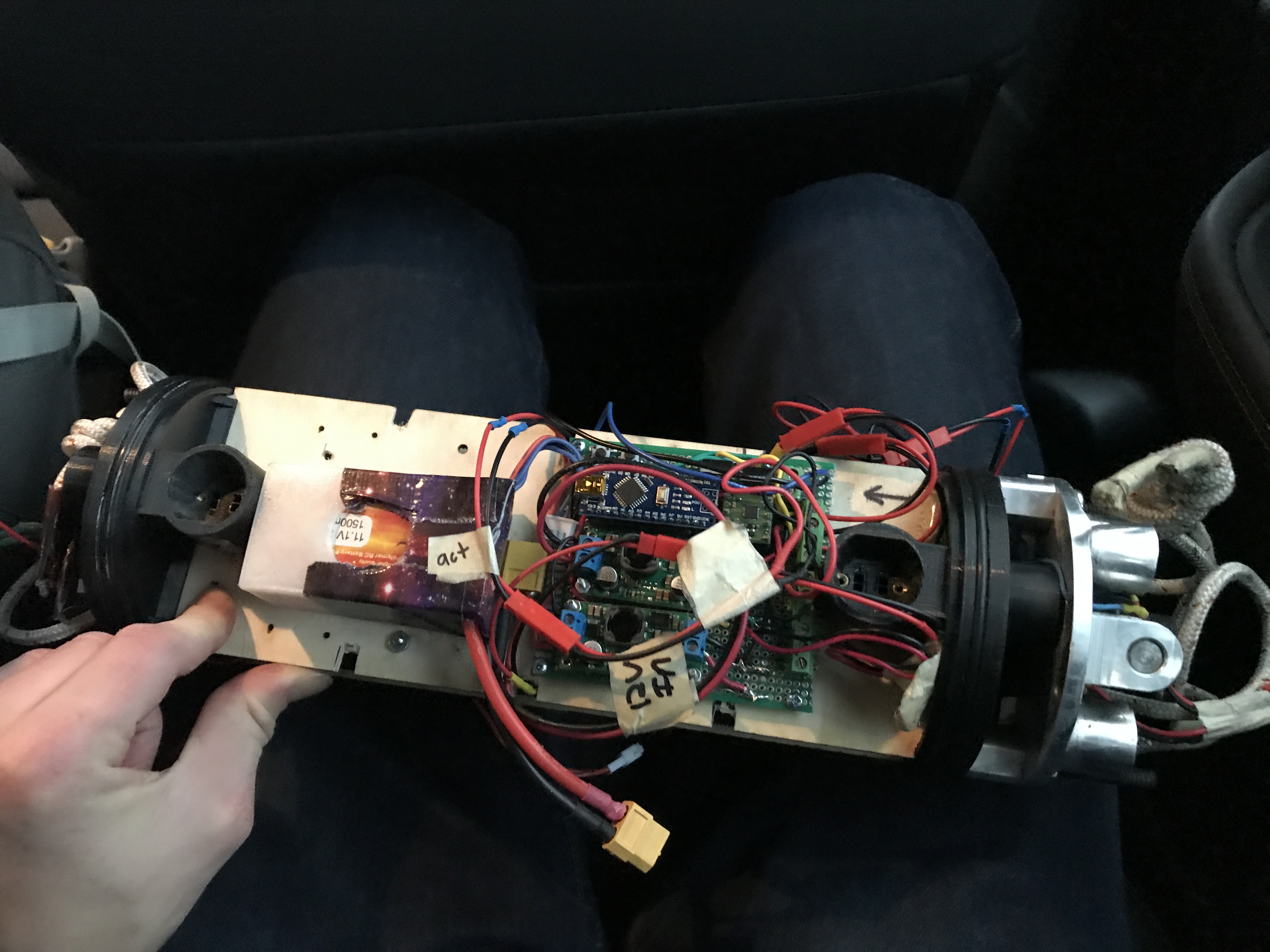 E-bay held in hand